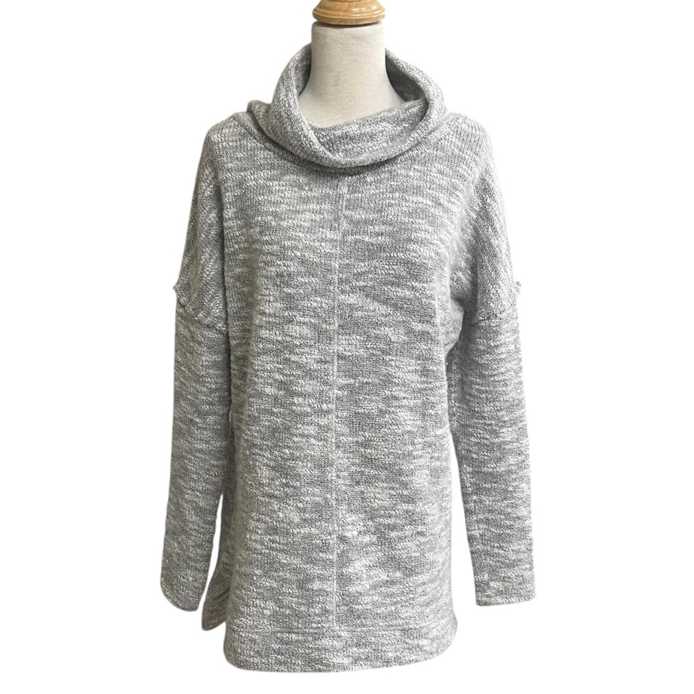 Sanctuary Revolve Cowl Neck Gray‎ Sweater Wool Blend Size Small Cozy Winter Fall